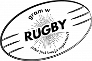 Bluza z kapturem Gram w rugby v2 szara/czerwona/niebieska chłopiec