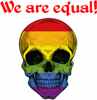 Maseczka Bawełniana- Jesteśmy Równi LGBTQ+