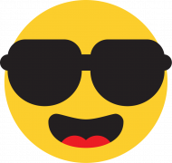 Dziecięca Emoji z okularami