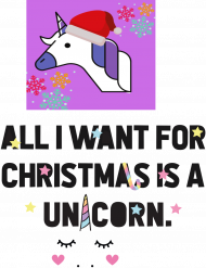 Poduszka Świąteczna Unicorn