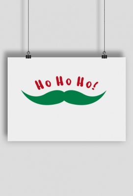 Ho Ho Ho Wąsy Mikołaja - KamilaTrendy