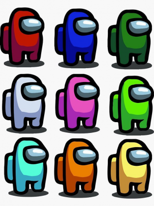 Podkładka pod myszke "Among Us"