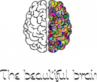 Kubek z kolorowym uchem *The beautiful brain