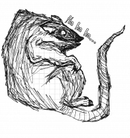 Creepy Rat