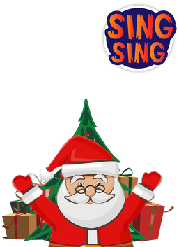 Świąteczny Kubek z Mikołajem (serce) SingSing