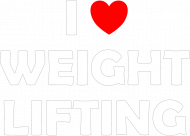 Bluza damska klasyczna I love weightlifting czarna