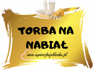 Torba na zakupy- na nabiał