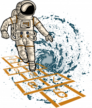 T-shirt Astronauta