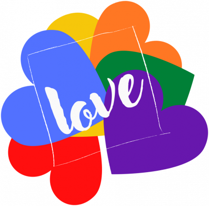 damski top z motywem miłości/ tęczy/ love/ LGBT