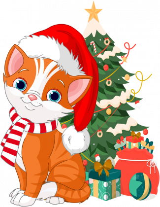 Eko Torba na Ramie z motywem świątecznym.