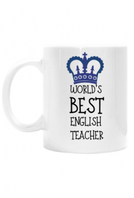 Kubek „world’s best english teacher” - Prezenty na każdą okazję