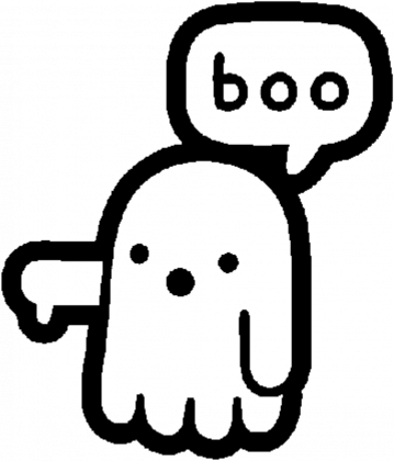 Duch Duszek Ghost Boo