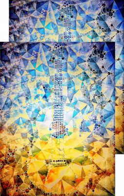 Guitar - nadruk