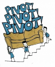 T-shirt dziewczęcy- Pivot!