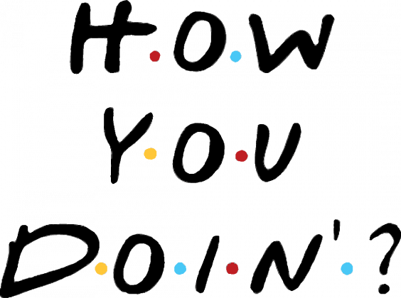 T-shirt chłopięcy - How you doin?