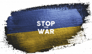 maszeczka STOP THE WAR | Ukraina
