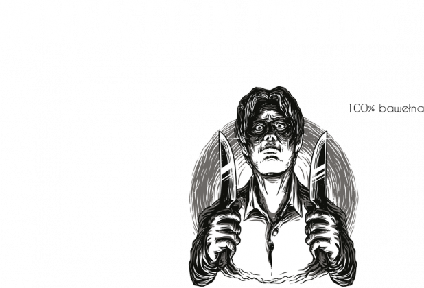 Maseczka z nadrukiem