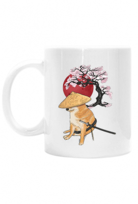 Kubek Samurai Dog - Ganzez_Rozez