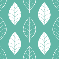 Torba "Duże liście" zielona