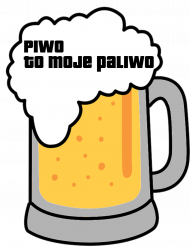 T-shirt Piwo to moje paliwo