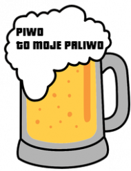 Kubek Piwo to moje paliwo