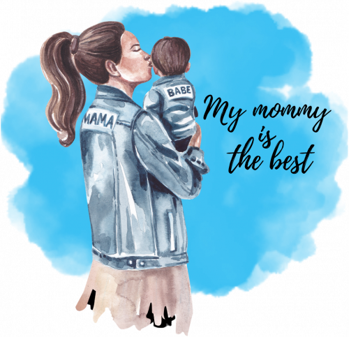 Body Niemowlęce - Dla mamy 005 - My mommy is the best
