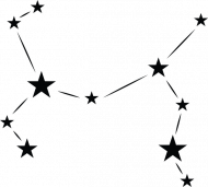 Koszulka męska STRZELEC SAGITTARIUS znak zodiaku konstelacja