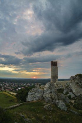 Zapaska full print - ruiny zamku #2