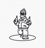 CCSQ Bluza Simpsonowie 3