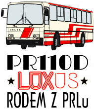 Koszulka granatowa Luxus Rodem z PRLu