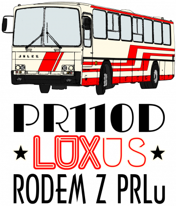 Koszulka granatowa Luxus Rodem z PRLu
