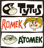 Plakat komiks Tytus Romek i Atomek