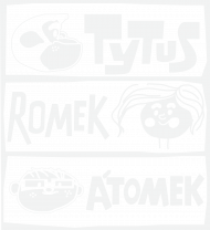 Koszulka męska odblask fluo Tytus, Romek i Atomek.