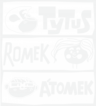 Nowość koszulka fluorescencyjna Tytus, Romek i Atomek.