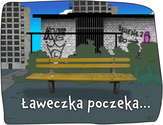 Koszulka Ławka Poczeka