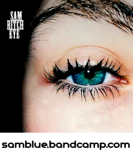 SAM "Bitch eye" torba płócienna biała
