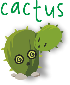 Kubek Cactus dwustronny