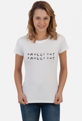 Friends Smelly Cat Tv show, Przyjaciele, T-shirt damski, koszulka - FAN Wear
