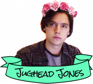 Jughead Jones - koszulka damska czarna & biała