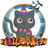 Halloween - kot