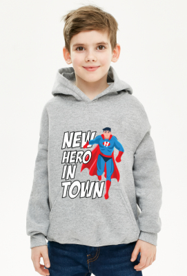 Bluza "New Hero in Town" - superman - EntertainmentWorld