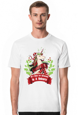 all i want for christmas is a unicorn - jednorożec na święta - EntertainmentWorld