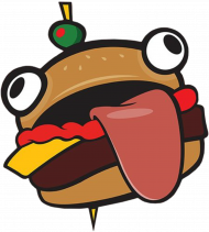 Męska Koszulka Burger - Fortnite Limited Edition