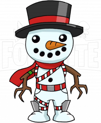 Koszulka dla chłopca Bałwanik - Fortnite Edycja Limitowana