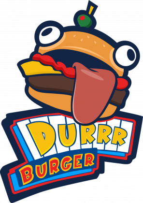 Męska Koszulka Durr Burger - Fortnite Limited Edition