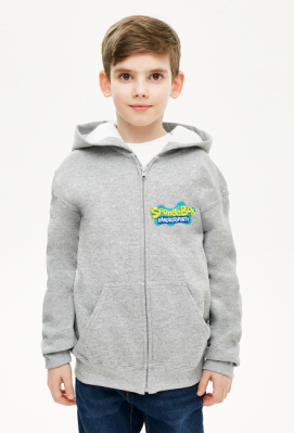 ROZPINANA BLUZA Z KAPTUREM DLA CHŁOPCA '' SPONGEBOB KANCIASTOPORTY'' HIT SUPER PREZENT! - NewStore