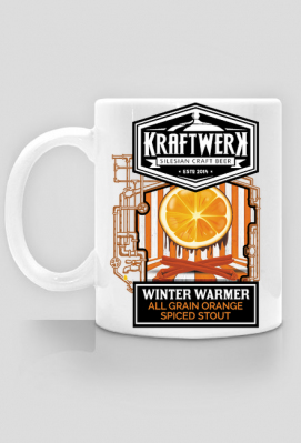 KUBEK KRAFTWERK - WINTER WARMER - Browar Kraftwerk - Sklep z gadżetami