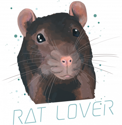 Rat Lover - koszulka męska