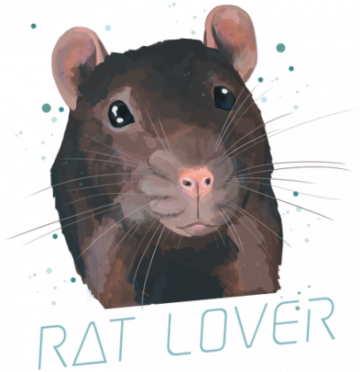 Rat Lover - kubek biały