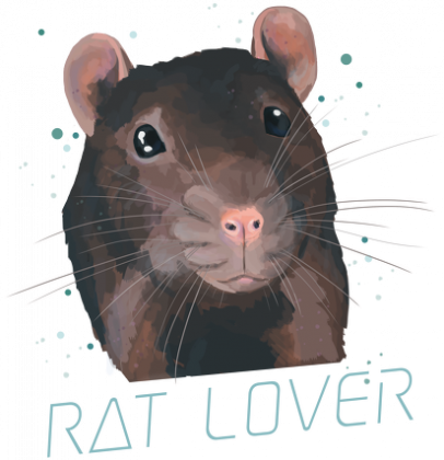 Rat Lover - kubek kolorowy